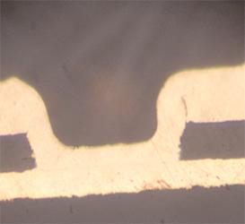 Plasma處理沉鍍銅后