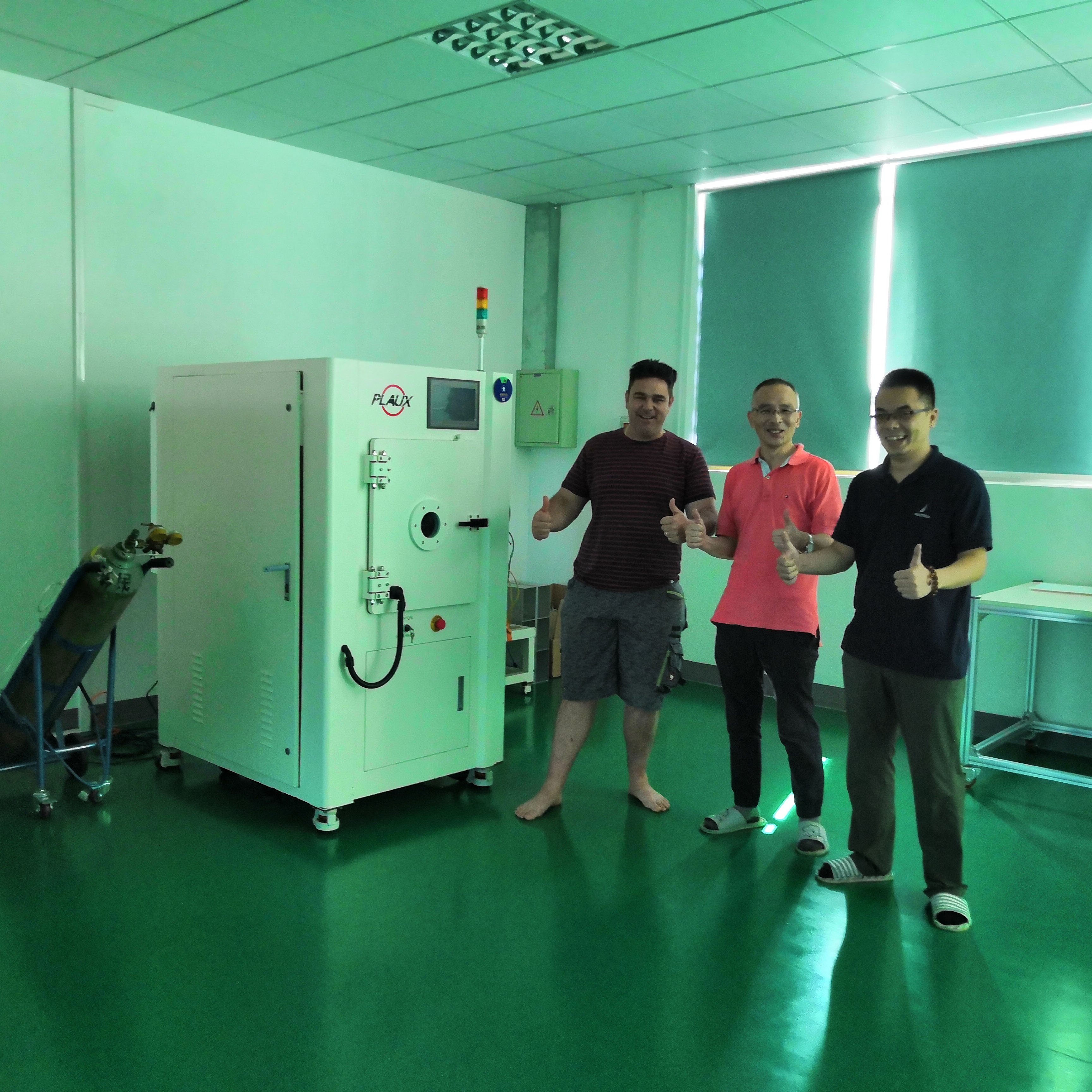 Peter De Jongh對普樂斯等離子清洗機表示認可