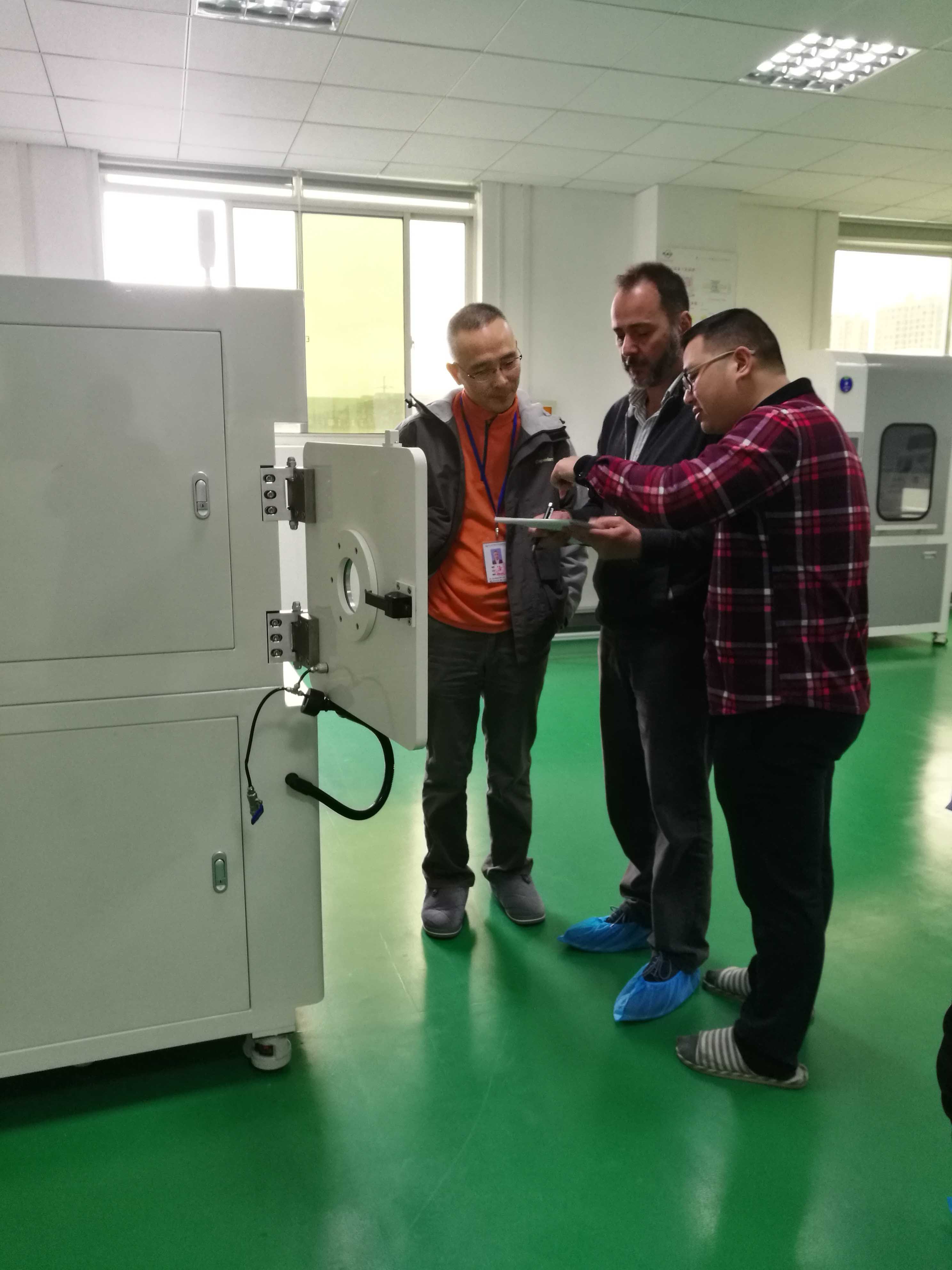 普樂斯接待西班牙客戶