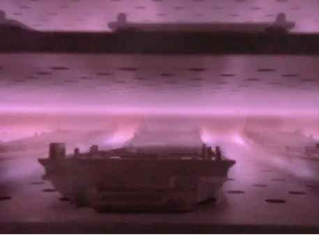 等離子清洗機去除金屬蓋板有機物