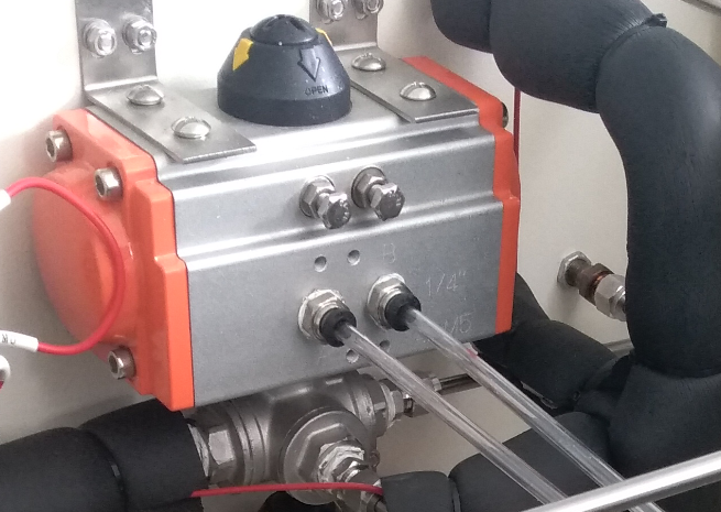 真空等離子清洗機氣動閥-普樂斯等離子清洗機