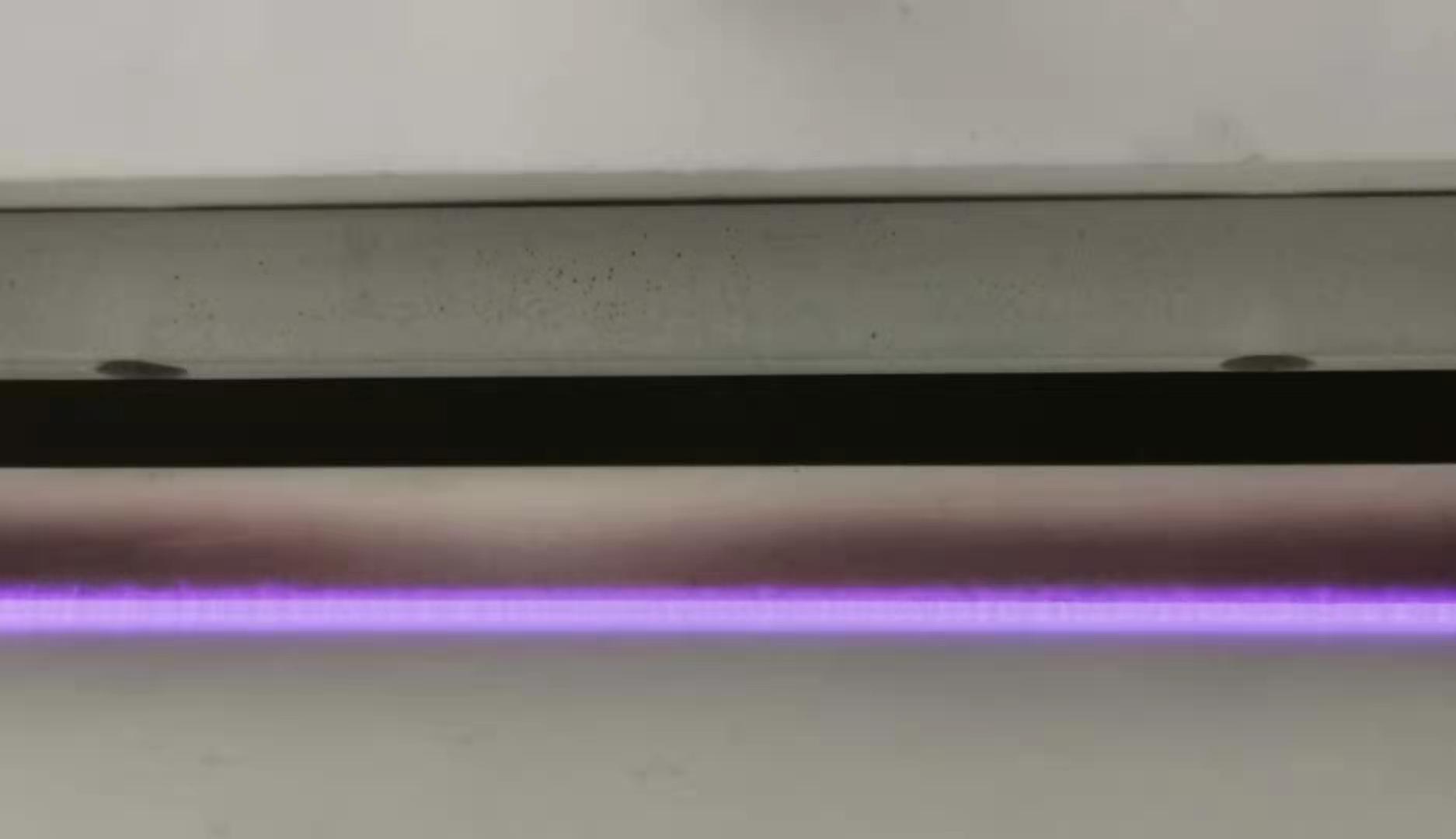 大氣DBD等離子清洗機放電情況-普樂斯等離子表面處理